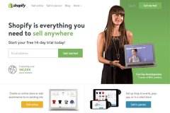Shopify，一枚簡潔清新的國外電子商務(wù)平臺網(wǎng)站